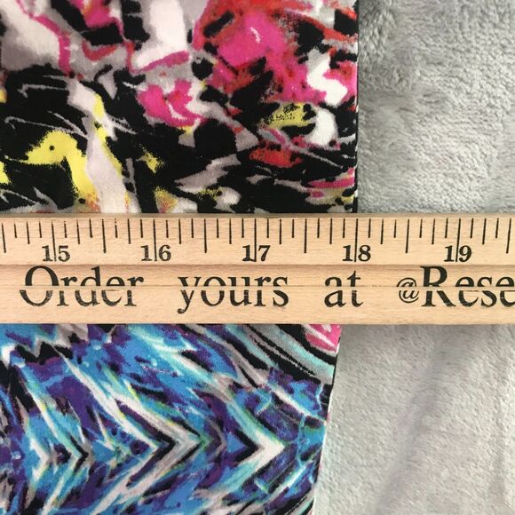 Tahari Dress Womens 4 Multicolor Geometric Print Cap Sleeve Crew Neck Sheath - Picture 12 of 14